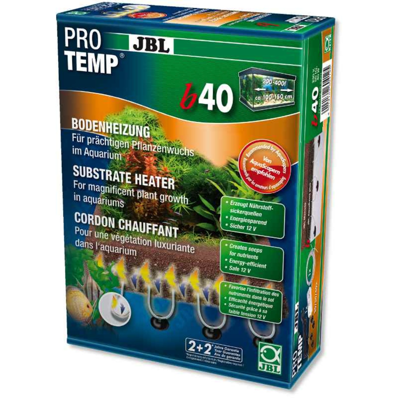 JBL Pro Temp b40 Bodenheizung