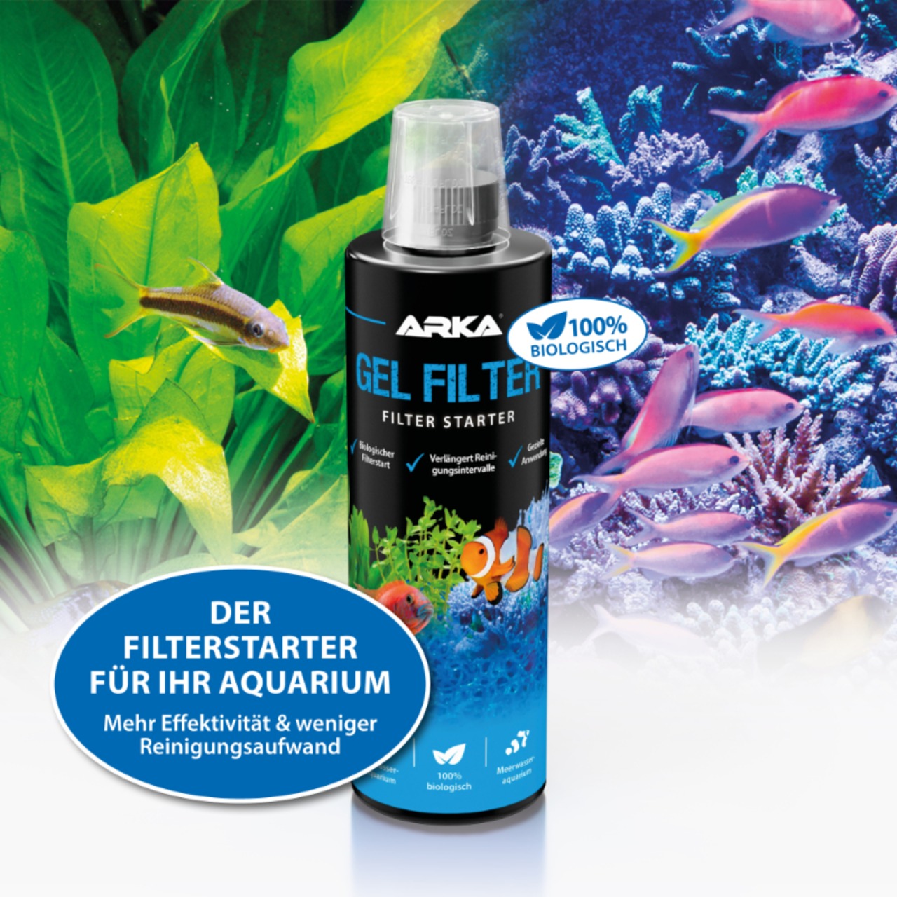Arka Gel Filter Filterstarter 473ml