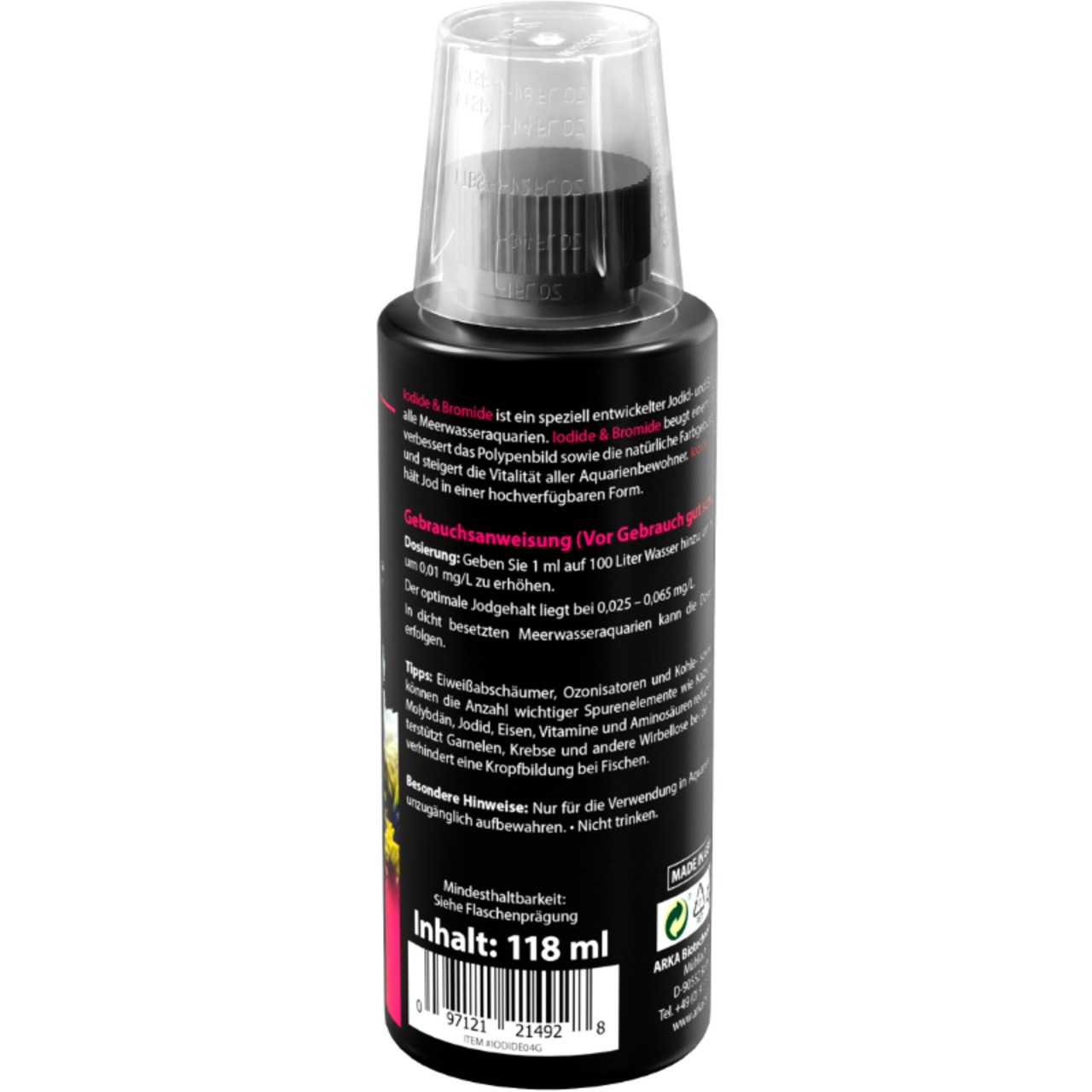 Arka Jod- & Bromid Zusatz 118ml