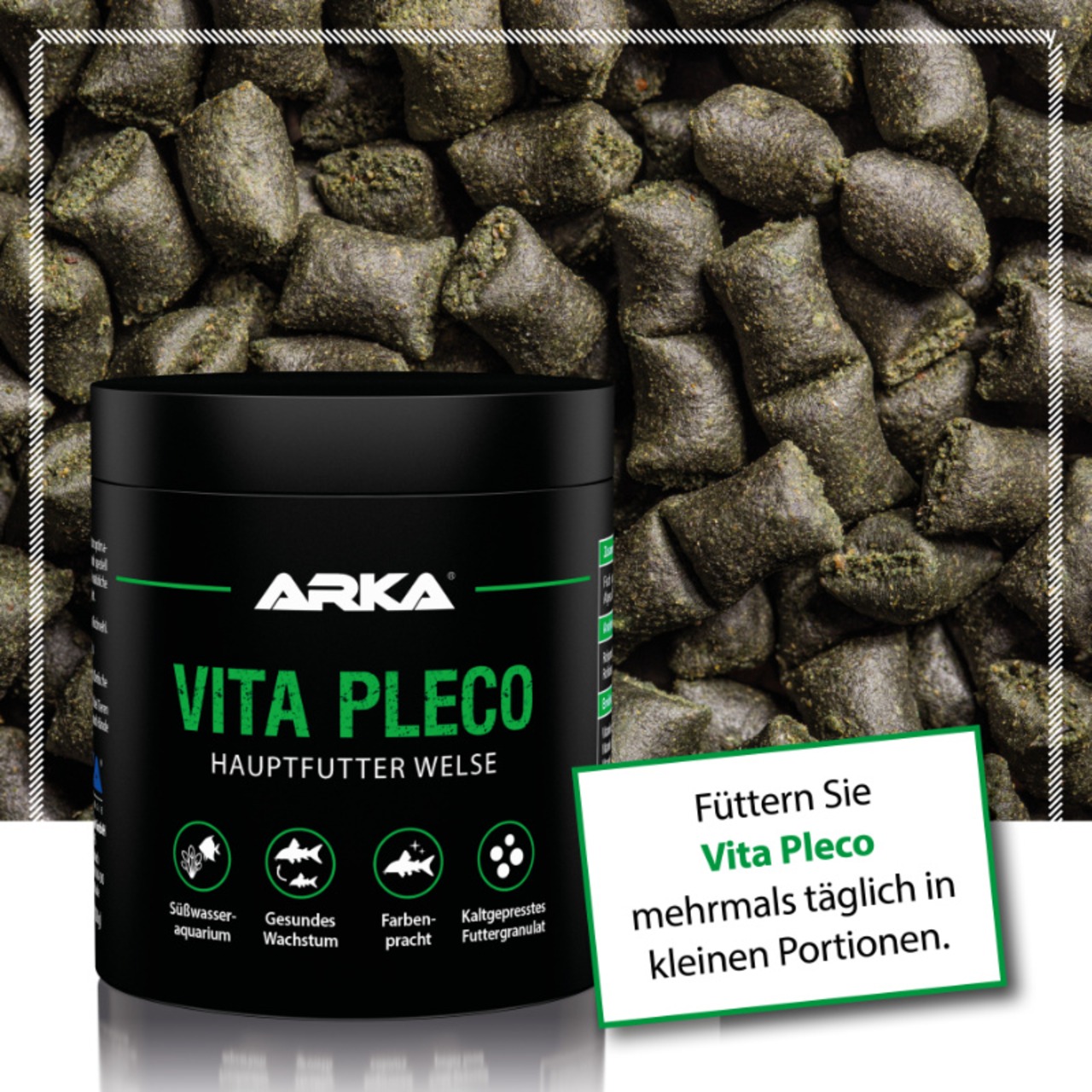 ARKA Vita Pleco Welsfutter 250 ml