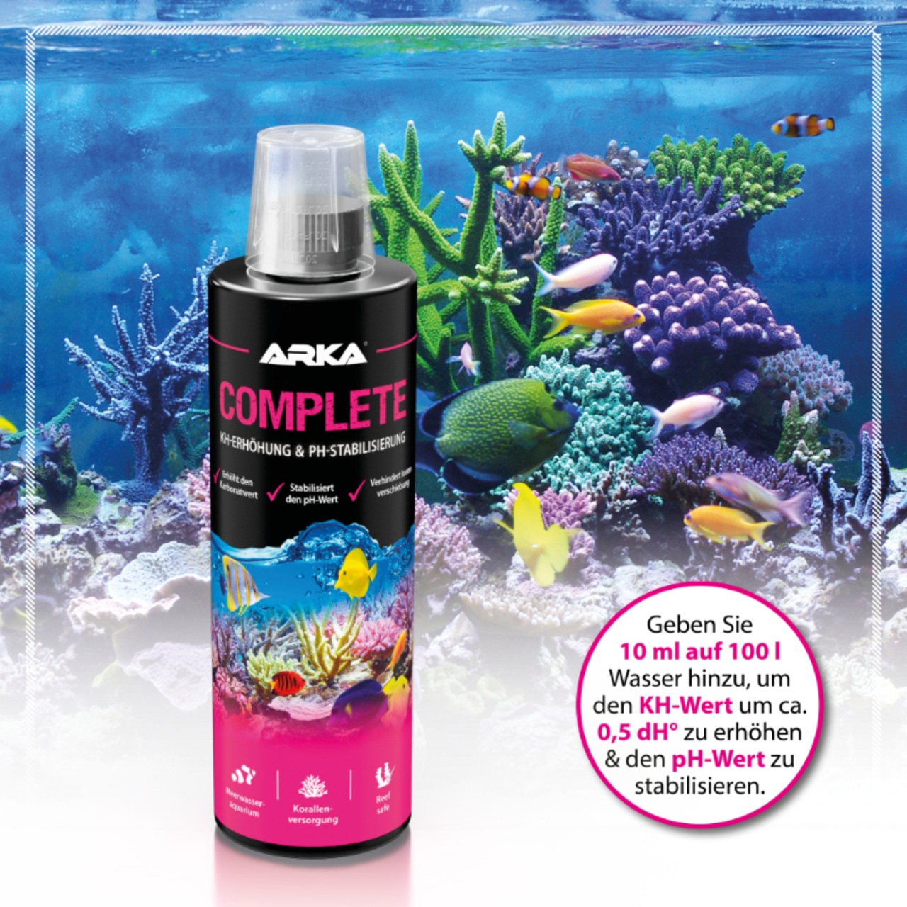 Arka Complete KH-Erhöhung & pH-Stabilisierung 473ml