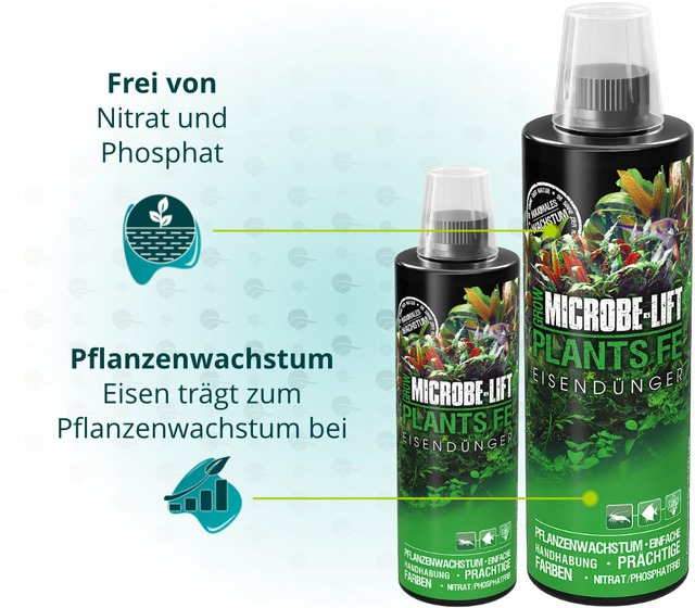 Dieses Bild zeigt die Eigenschaften von Arka Plants Fe - Eisend&uuml;nger