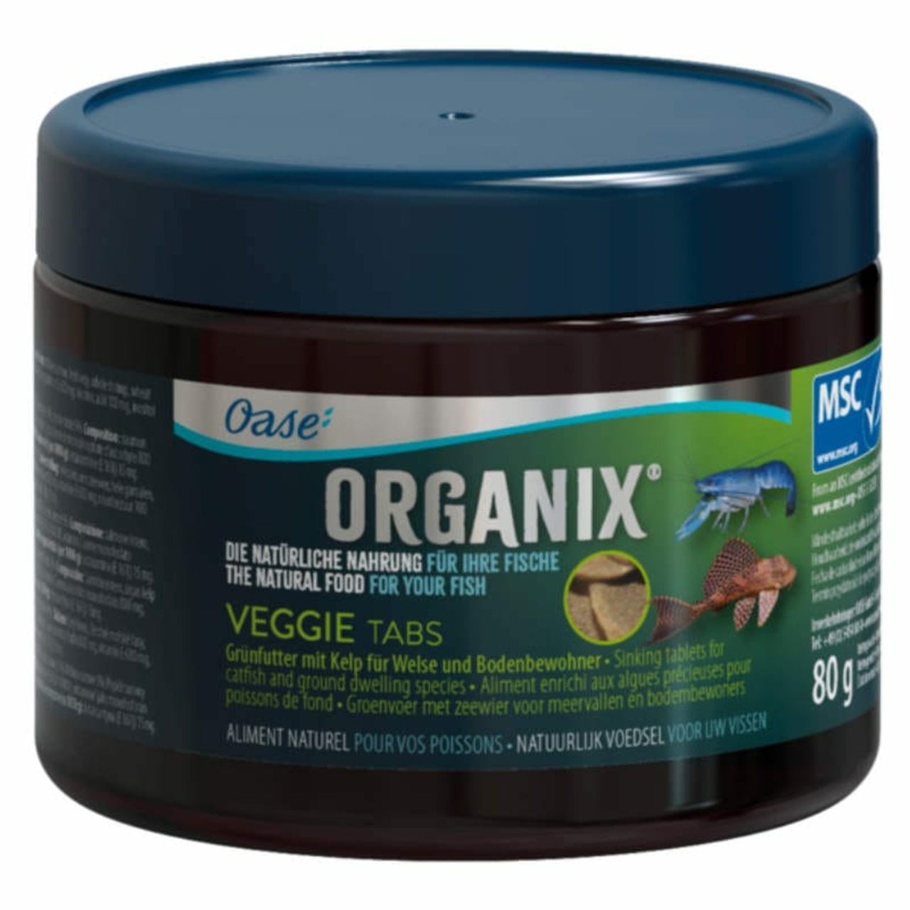 Oase Organix Veggie Tabs Welsfutter