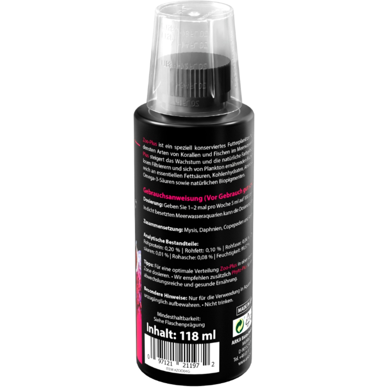 Arka Zooplankton 118ml
