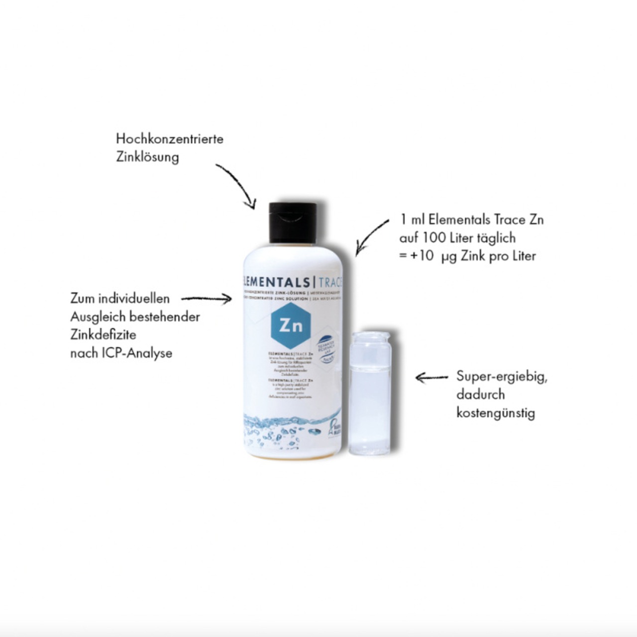 Fauna Marin Elementals Trace Zn 250 ml