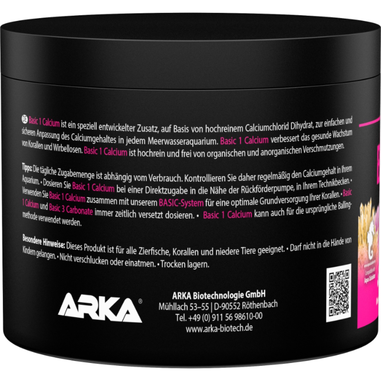 Arka Basic 1 - Calcium 850g