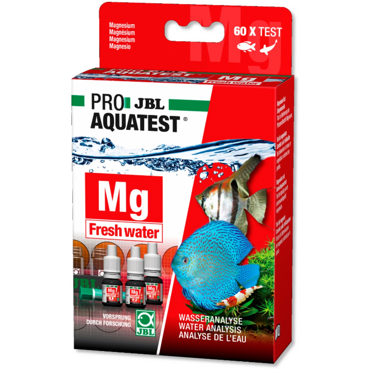JBL Magnesium Wassertest