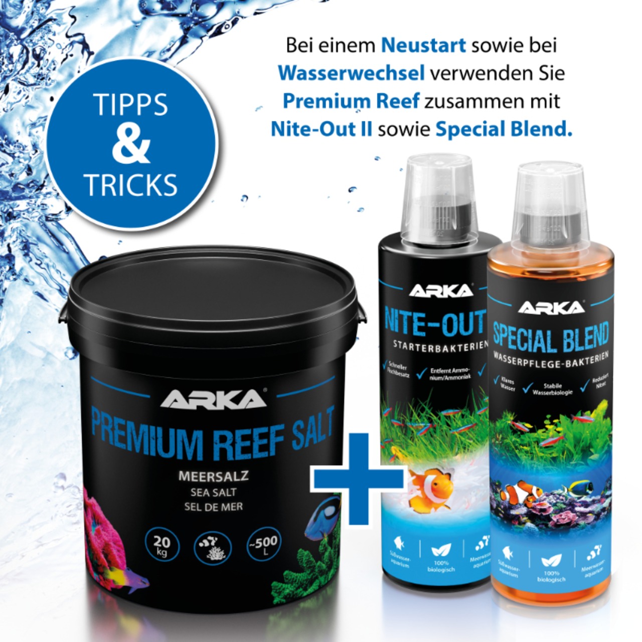 Arka Salz Premium Reef 20Kg