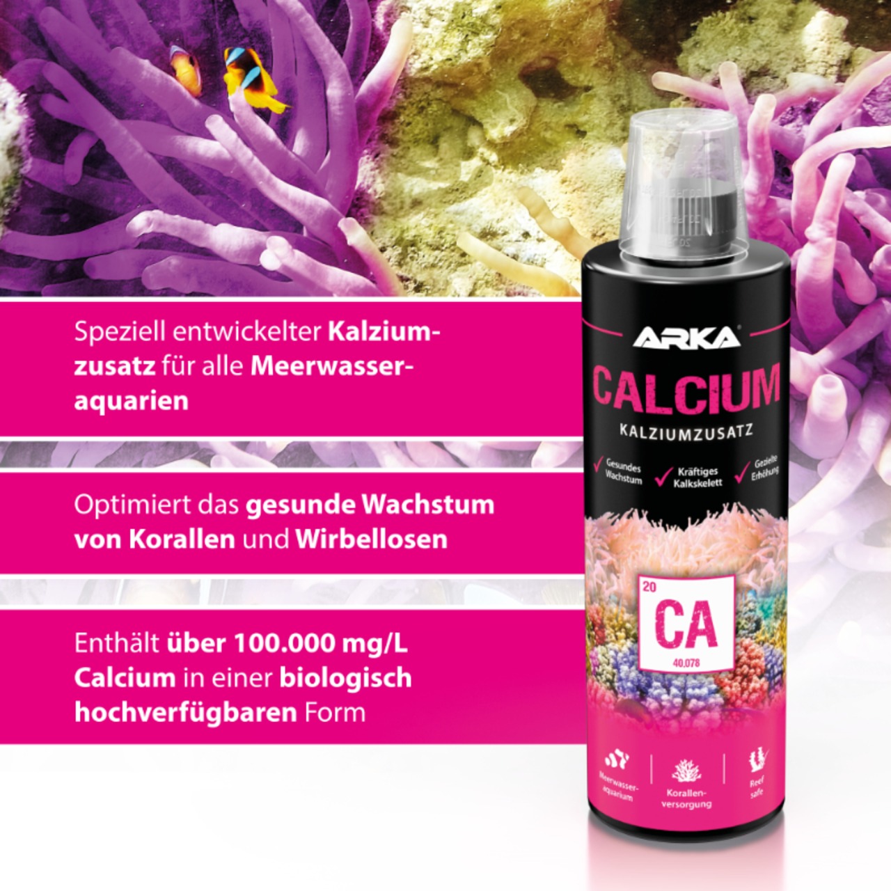 Arka Calcium Zusatz 118ml