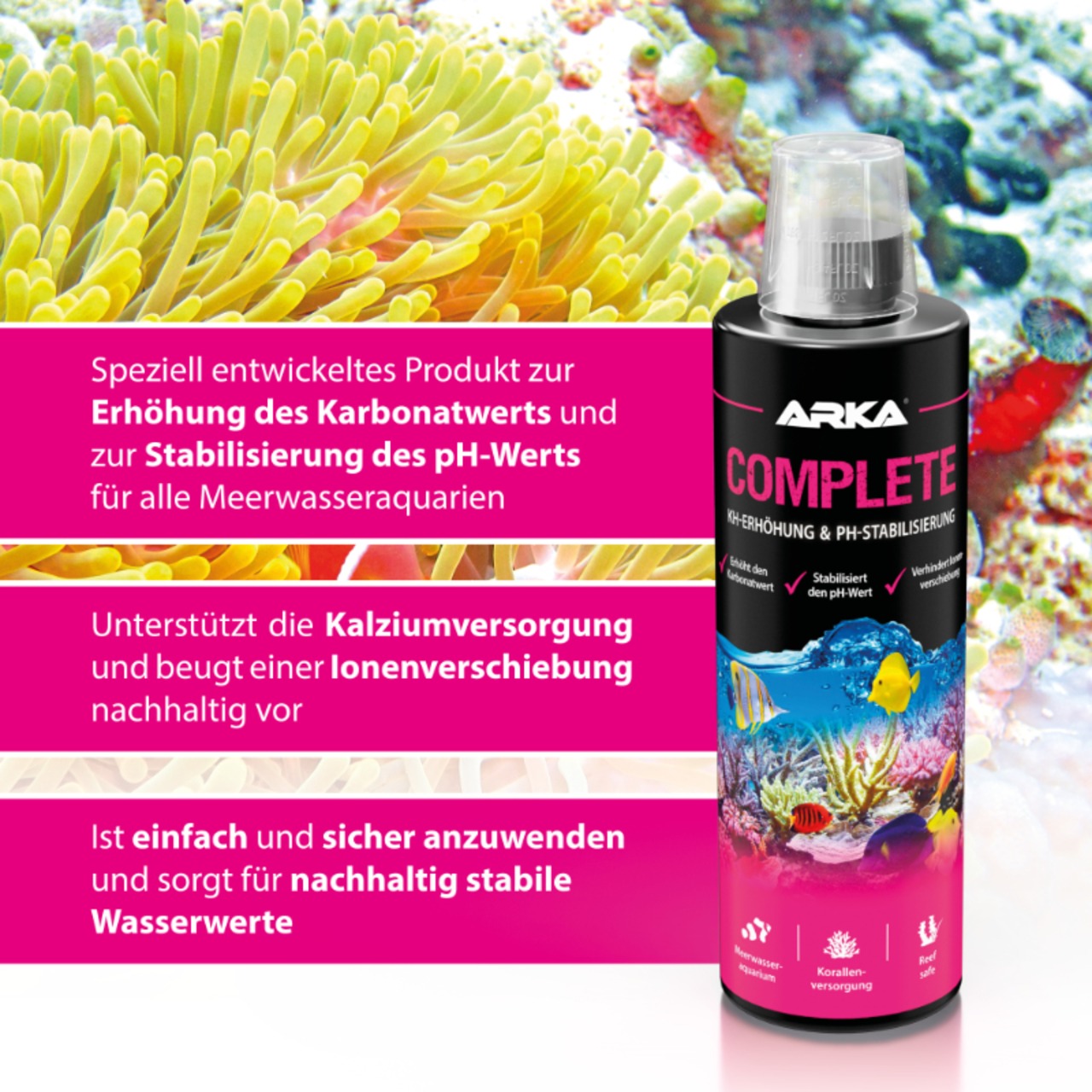 Arka Complete KH-Erhöhung & pH-Stabilisierung 473ml